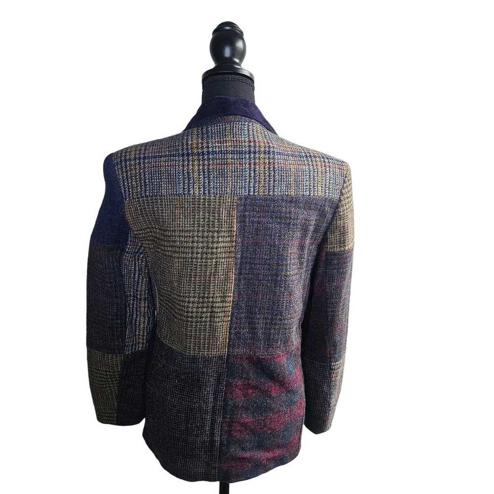 Character Suburbanwear Vintage Wool Blazer Size 6… - image 2