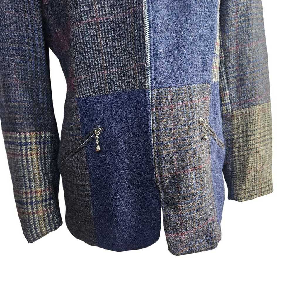 Character Suburbanwear Vintage Wool Blazer Size 6… - image 4