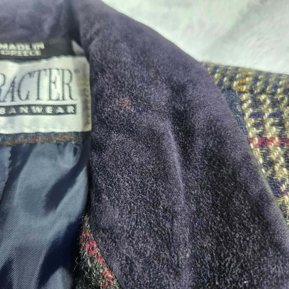 Character Suburbanwear Vintage Wool Blazer Size 6… - image 7