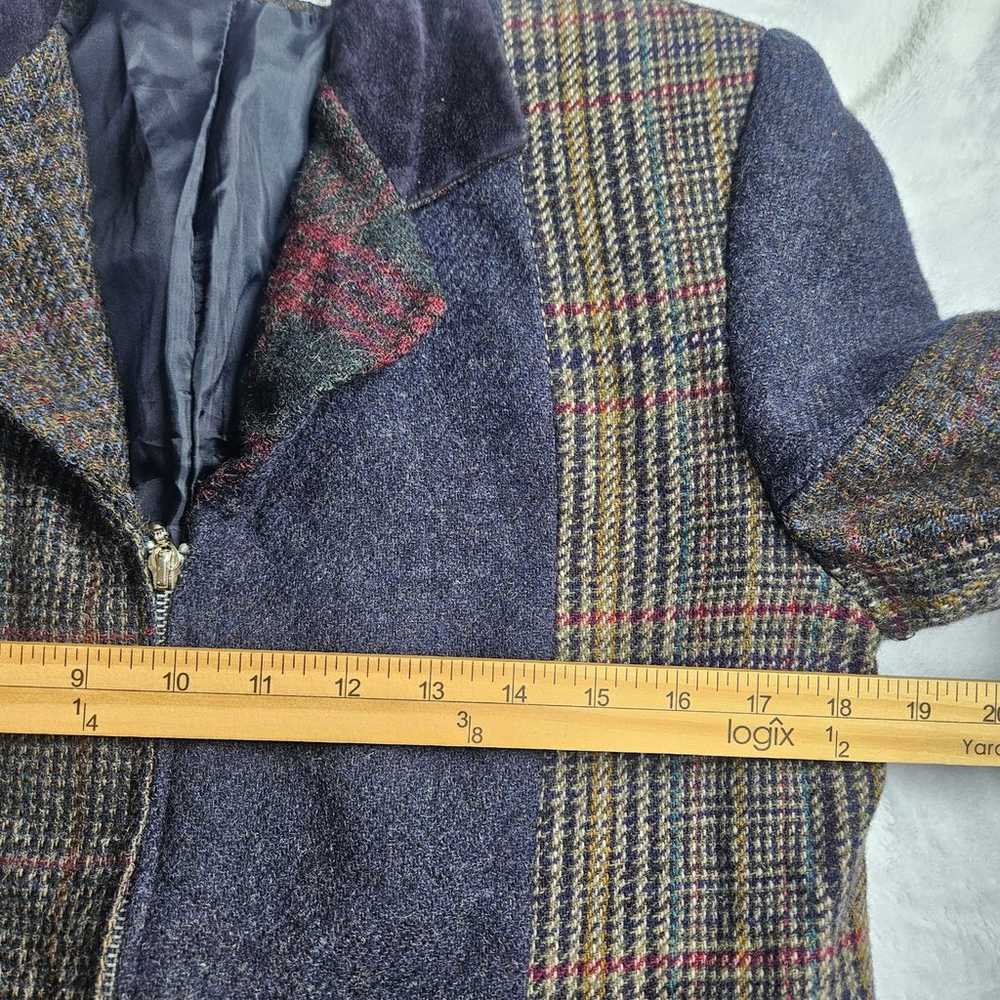 Character Suburbanwear Vintage Wool Blazer Size 6… - image 8