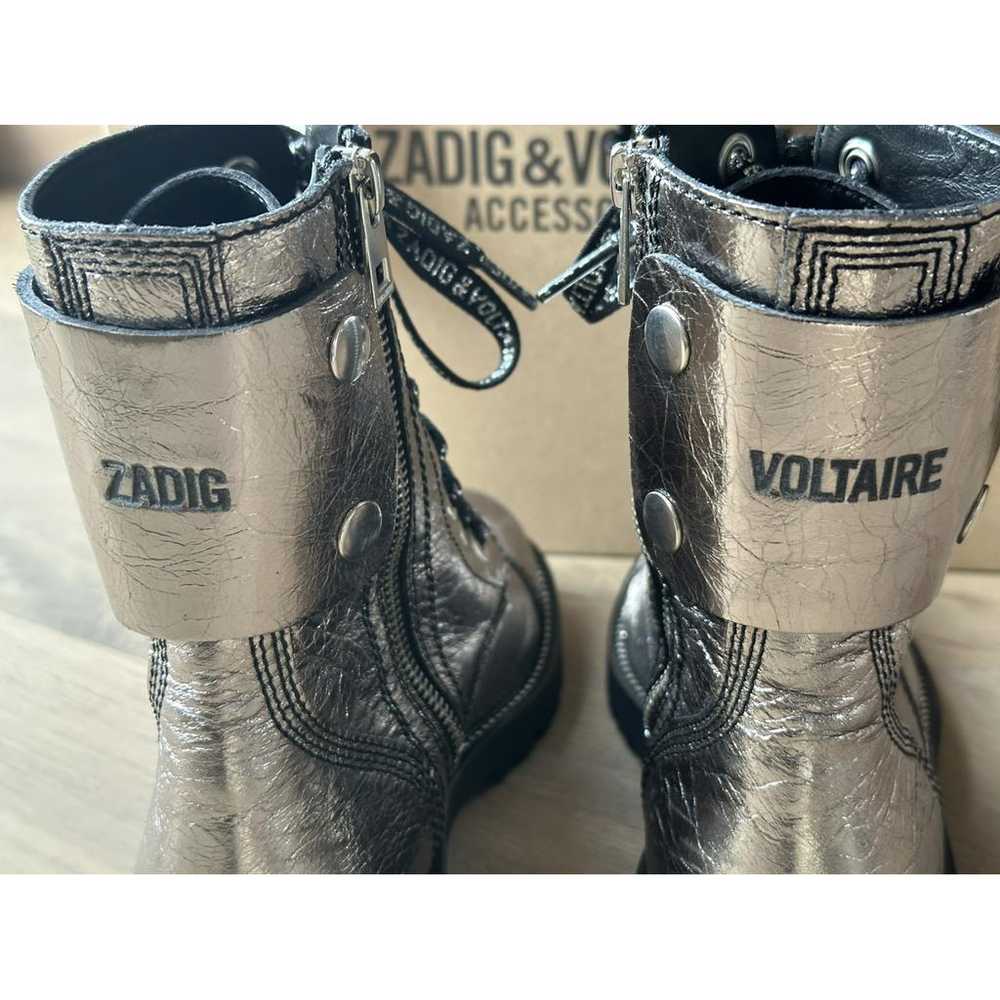 Zadig & Voltaire Joe leather ankle boots - image 10