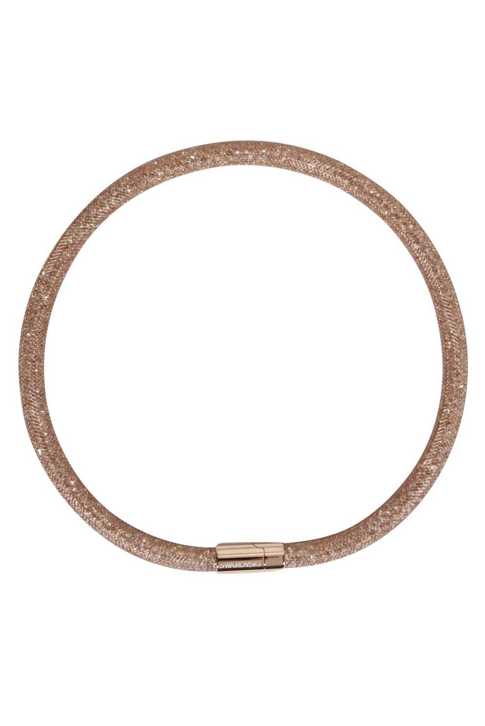Swarovski - Gold “Stardust” Double Wrap Bracelet - image 1