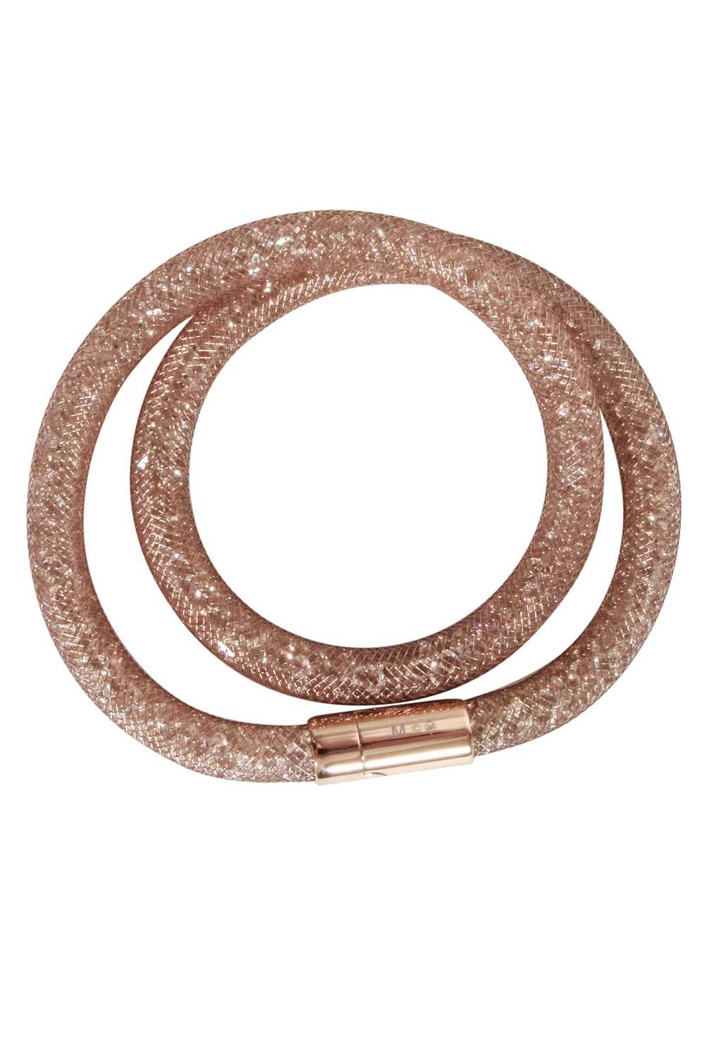 Swarovski - Gold “Stardust” Double Wrap Bracelet - image 2