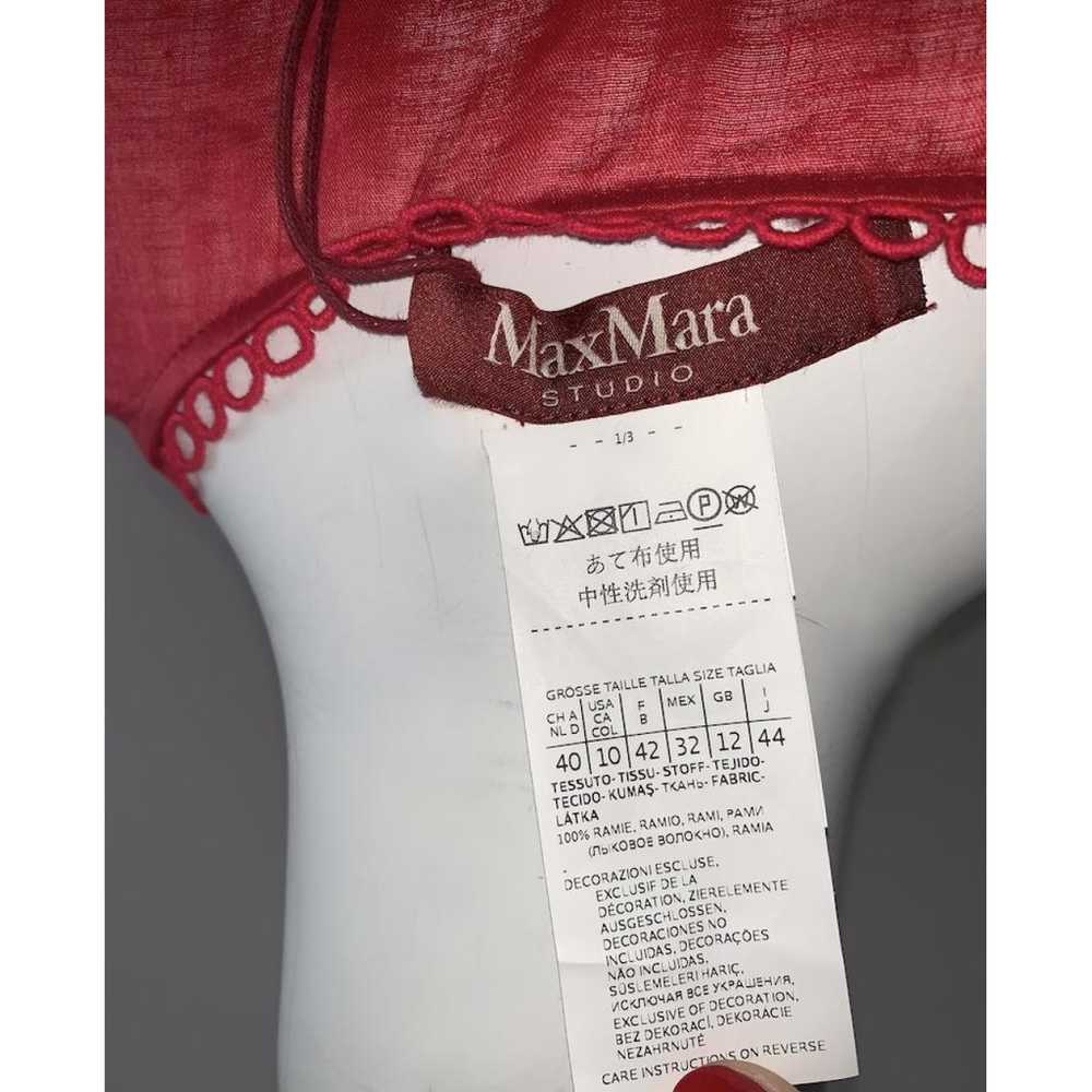 Max Mara Studio Linen maxi dress - image 3