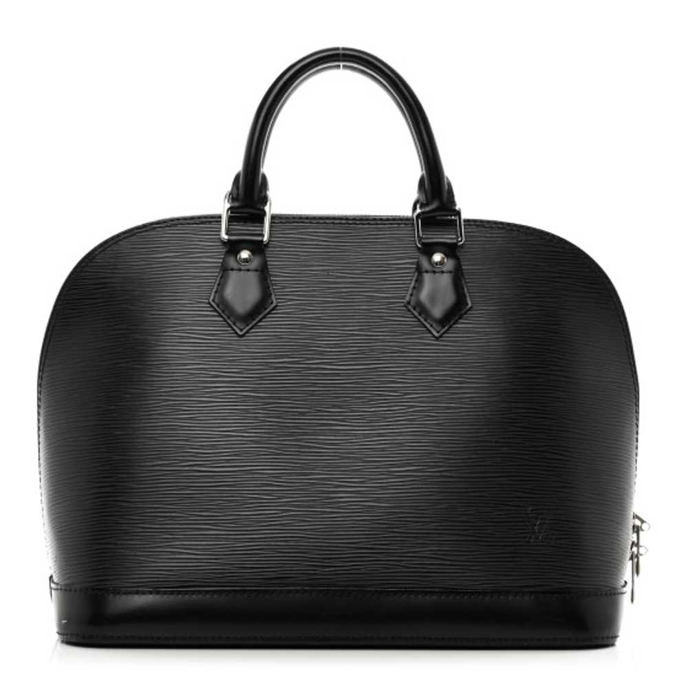 LOUIS VUITTON Epi Alma PM Black - image 1