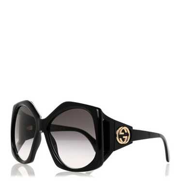 GUCCI Round Sunglasses GG0875S Black