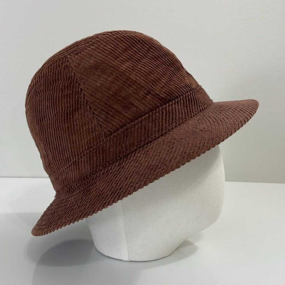 McGregor Vintage brown corduroy men's fedora hat.… - image 4