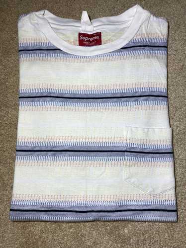 Supreme 2005 Supreme Striped Pocket Shirt Medium V