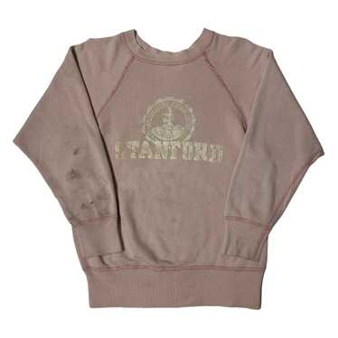 Vintage flock print sweatshirt - Gem Vintage flock print sweatshirt - Gem
