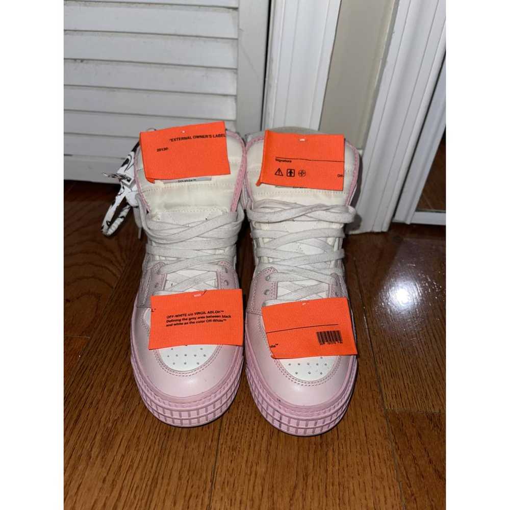 Off-White Off-Court leather trainers - image 2