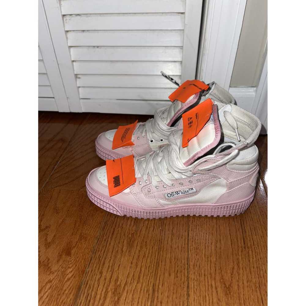 Off-White Off-Court leather trainers - image 5