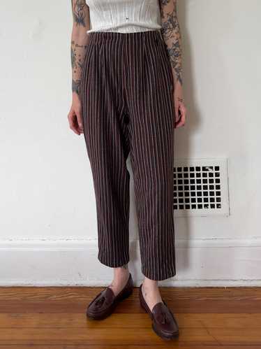 1950s Jack Winter Wool Striped Side Zips