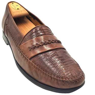 Mezlan Vintage Mezlan Lucca men's size 9 brown liz