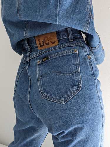Vintage Perfectly Faded High Rise Lee Denim
