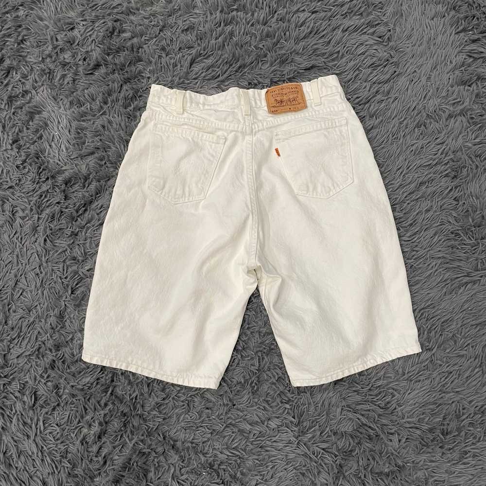 Vintage Levi 550s Relaxed Fit Jorts Orange Tab - image 2