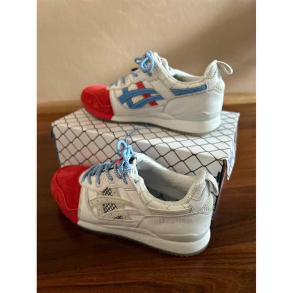 Asics Leather low trainers - image 3