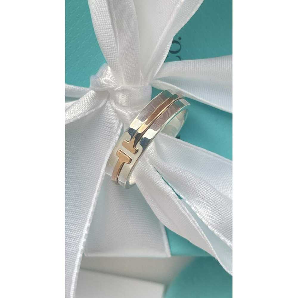 Tiffany & Co Tiffany T silver ring - image 2