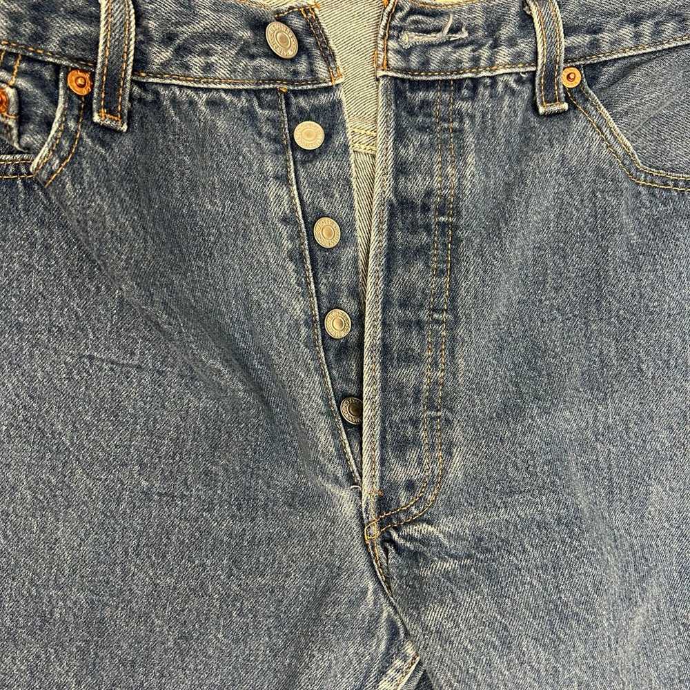 Vintage 90s 501 XX Levis Jeans 34x32 Button Down … - image 4