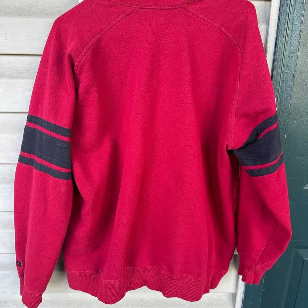 Vintage Champion quarter zip sweatshirt - image 2