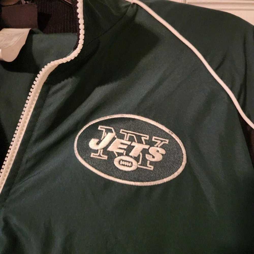 Good Used Vintage Reebok NY Jets Winter Coat Size… - image 2