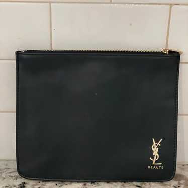 YSL cosmetics bag black
