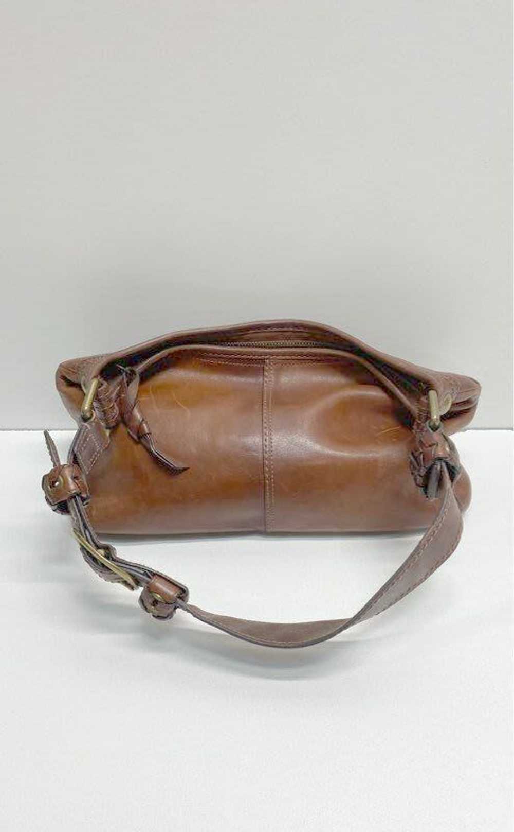 COACH 11416 Bleeker Brown Leather Shoulder Satche… - image 2