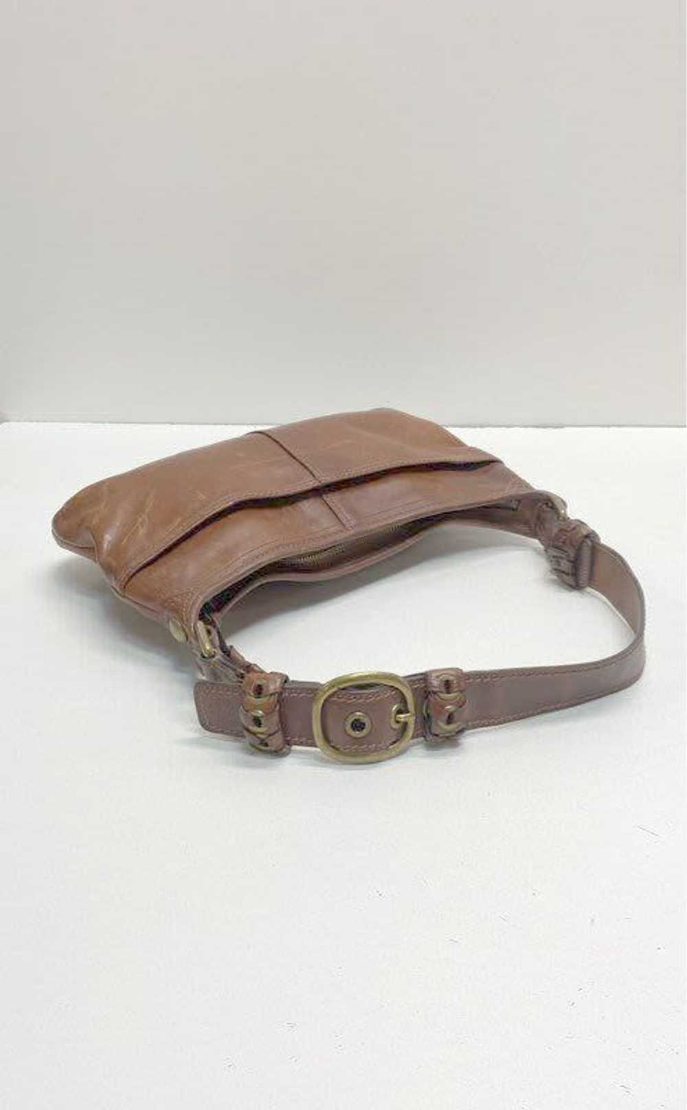 COACH 11416 Bleeker Brown Leather Shoulder Satche… - image 5