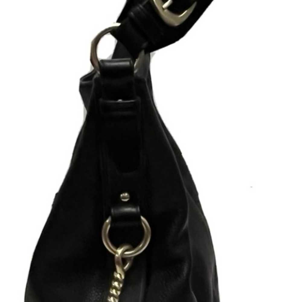 New ‘MICHAEL KORS’ Black Patent Soft Leather Shou… - image 4