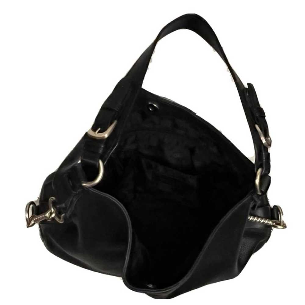 New ‘MICHAEL KORS’ Black Patent Soft Leather Shou… - image 5