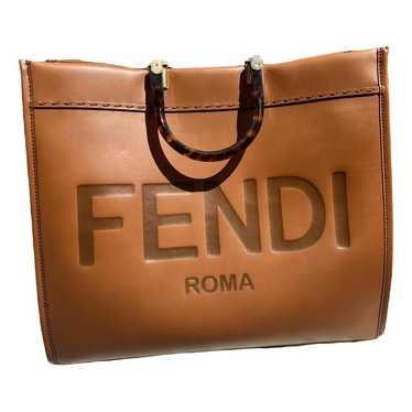 Fendi Sunshine leather tote - image 1