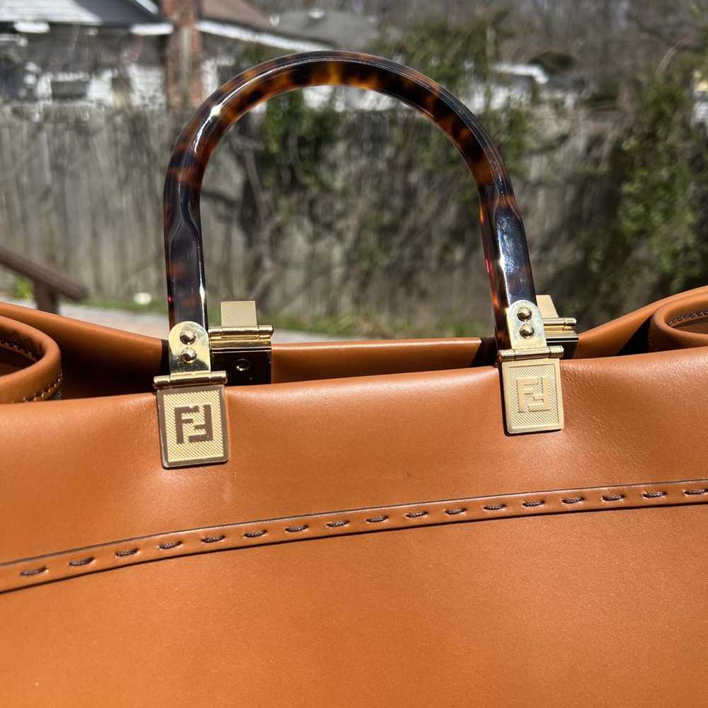 Fendi Sunshine leather tote - image 8