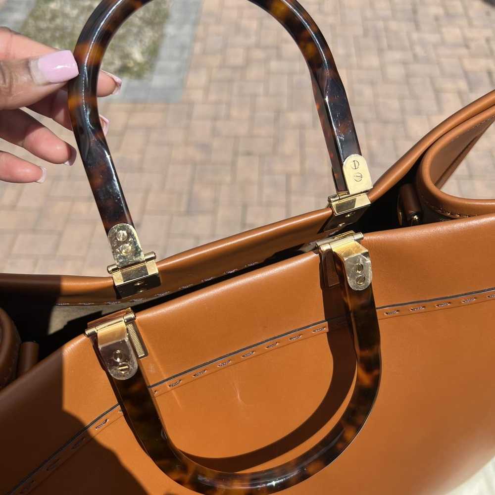 Fendi Sunshine leather tote - image 9