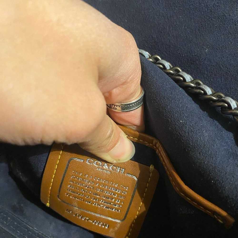 Coach 1941 Parker 18 Leather Shoulder Bag With Sc… - image 9