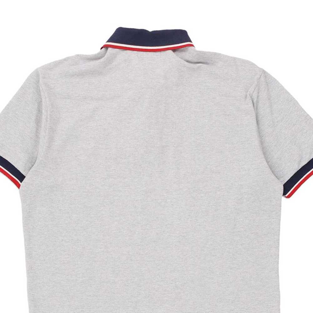 USA North Sails Polo Shirt - Large Grey Cotton - image 5