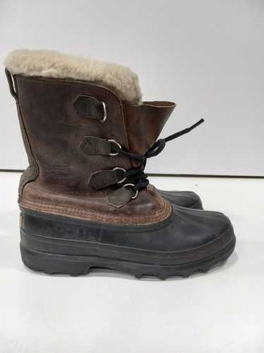 Sorel Big Horn Men's Brown Boots Size 8 - image 1