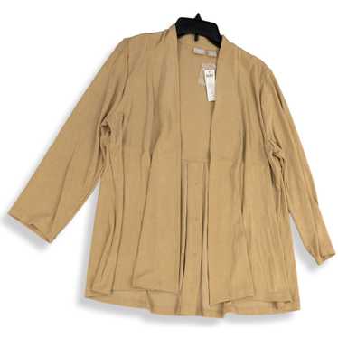 NWT Chico's Womens Brown Classic Long Sleeve Open… - image 1