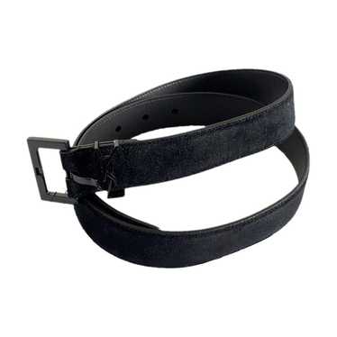 Saint Laurent Cassandre leather belt