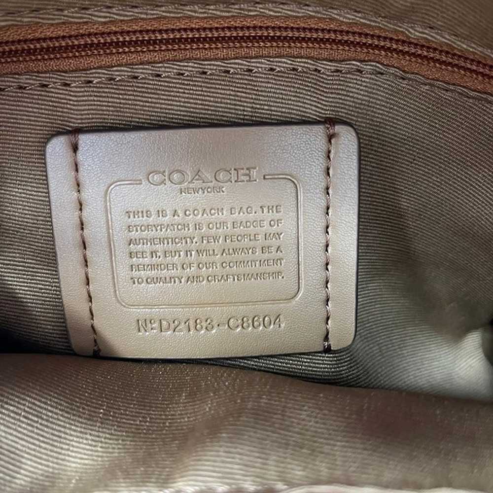 Court Backpack In Signature Canvas Coach - image 5