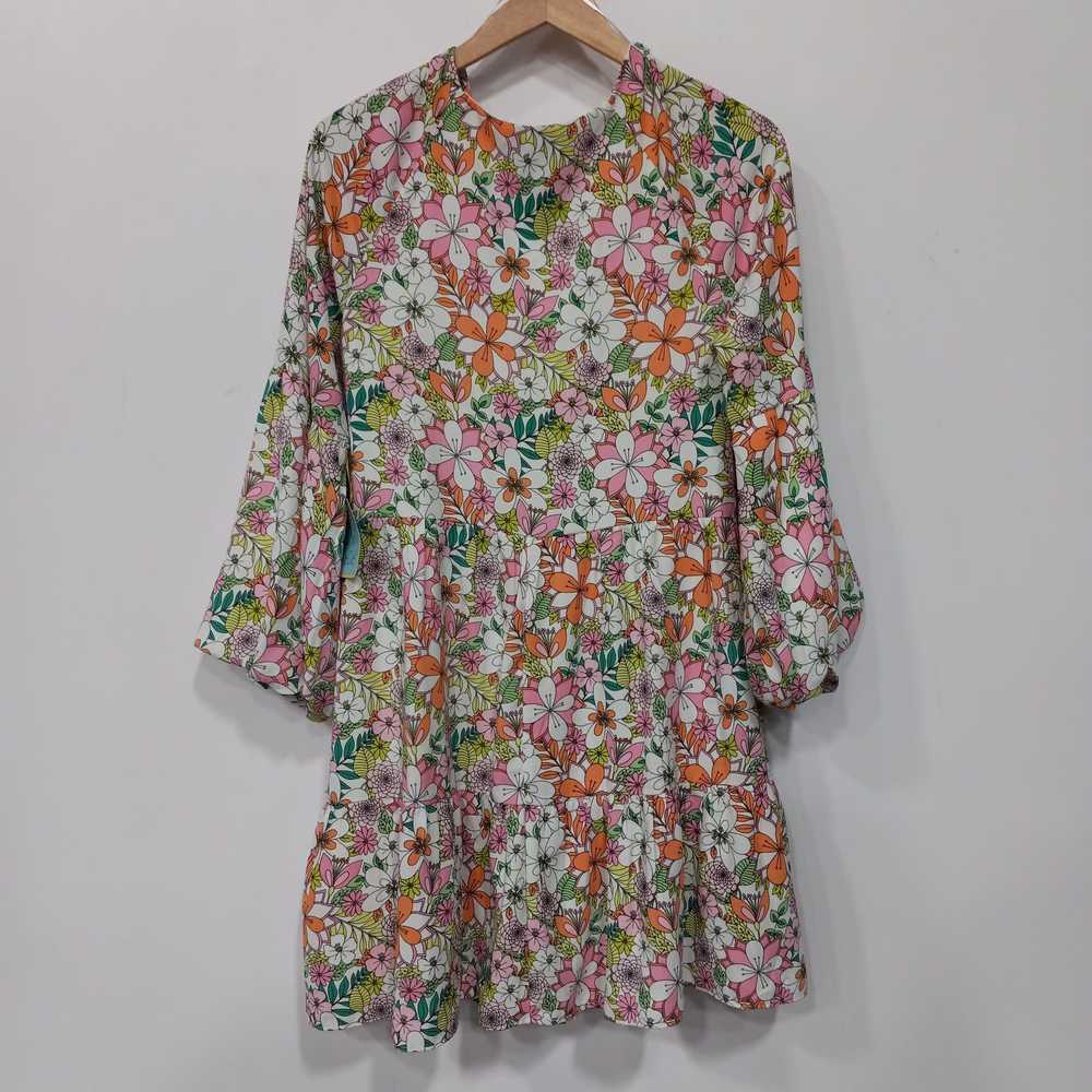 CeCe L'amour CeCe Women's Floral Print Dress Size… - image 2