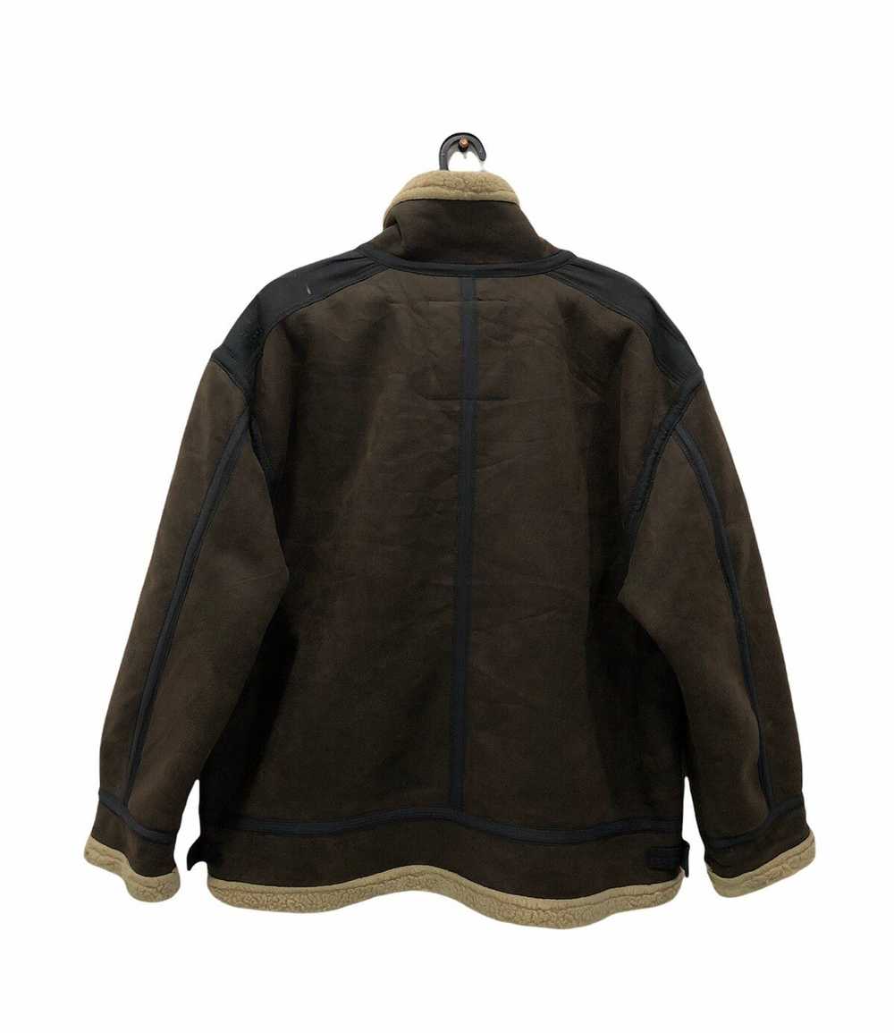 Alpha Industries × B 3 × Leather Jacket Alpha Ind… - image 2
