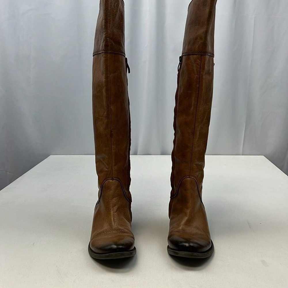 Vince Camuto Womens VC Bollo Brown Leather Over T… - image 2