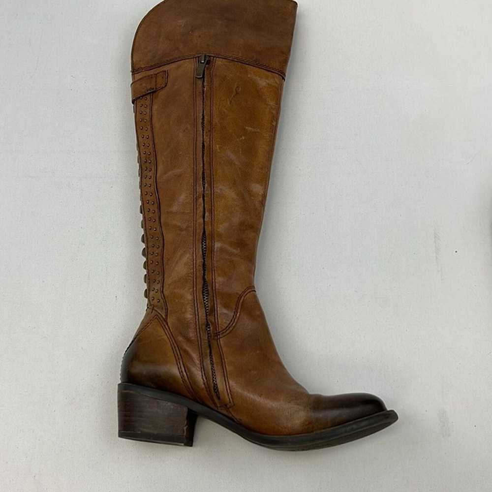 Vince Camuto Womens VC Bollo Brown Leather Over T… - image 4