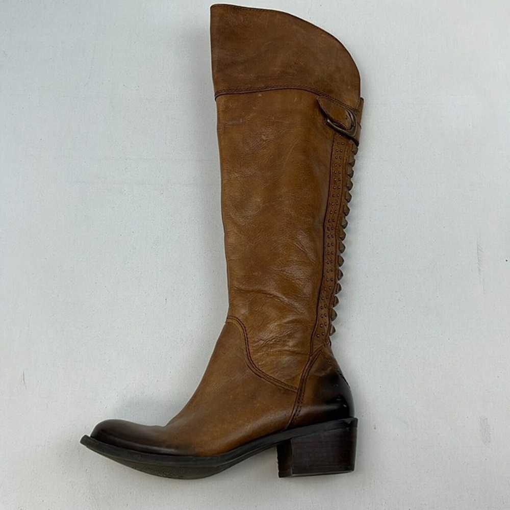 Vince Camuto Womens VC Bollo Brown Leather Over T… - image 5