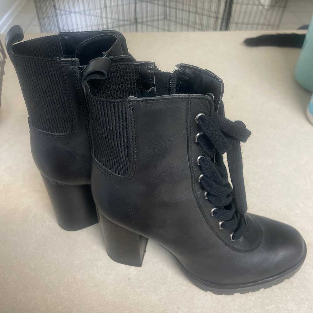 Steve Madden Leather Latch Booties - image 2