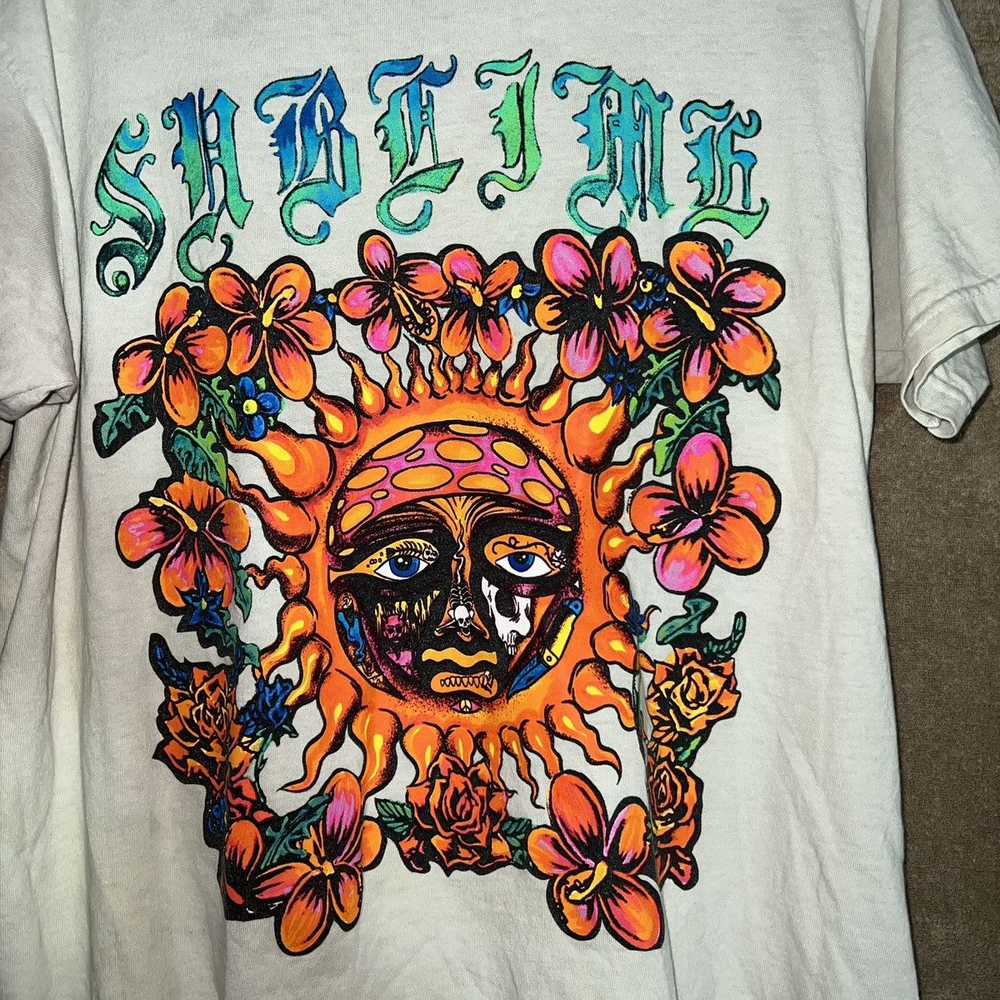 Band Tees Sz Sm Sublime T Shirr - image 2