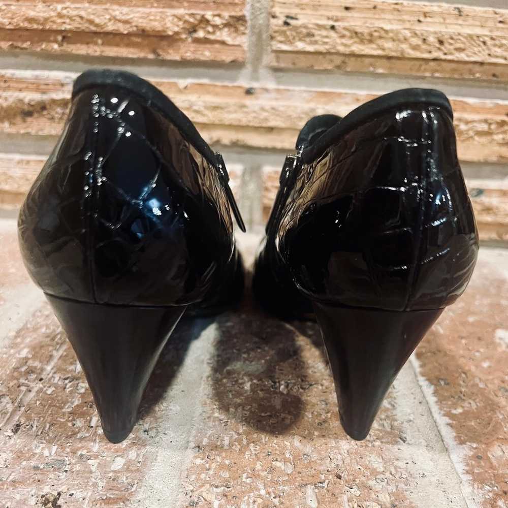 Aquatalia By Marvin K. Women's Black Leather 2"Pu… - image 5