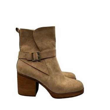 KORKS Kork-Ease Marci II Natural Stacked Heel Boot