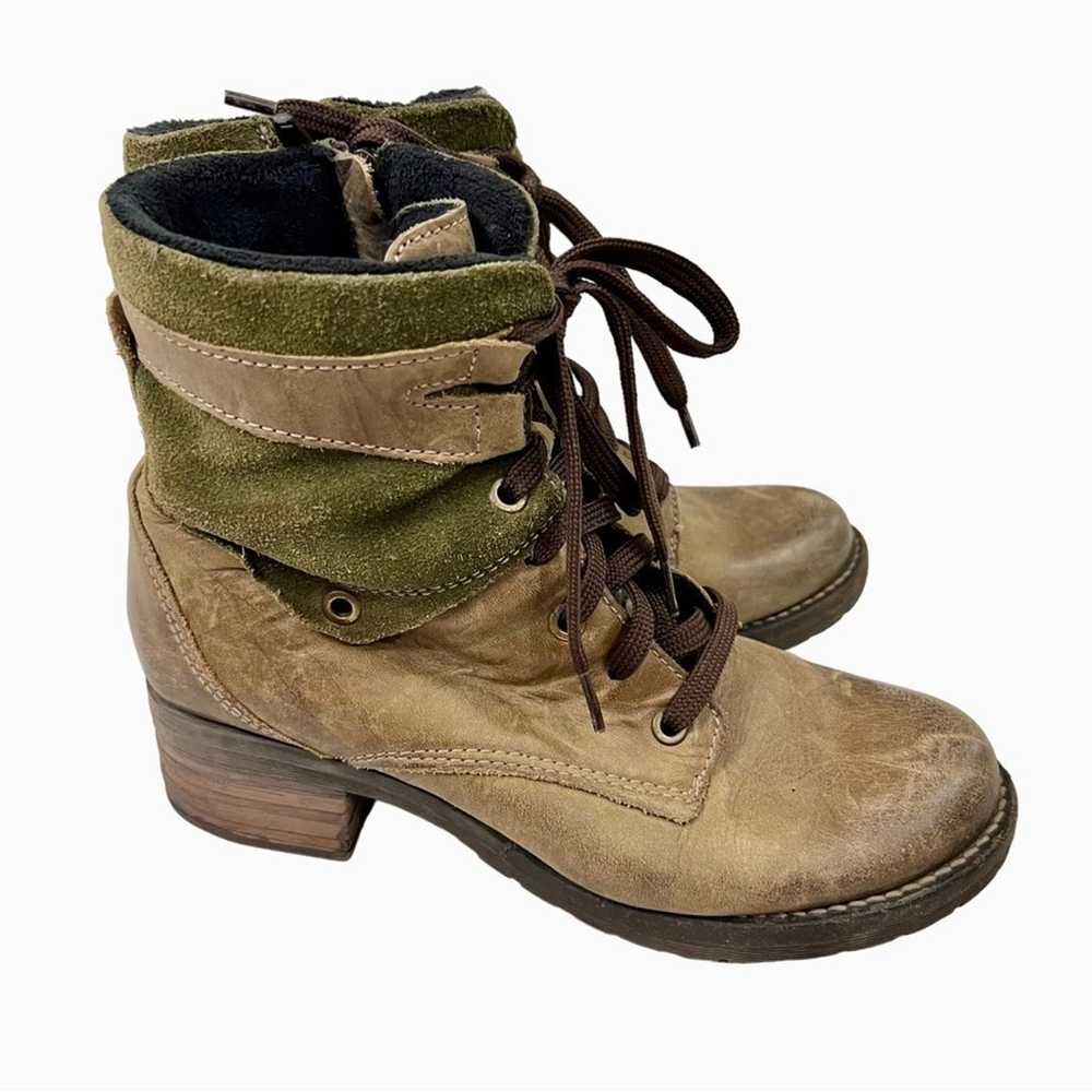 Dromedaris womens EU 37 US 6.5 7 Boots Kara Suede… - image 1