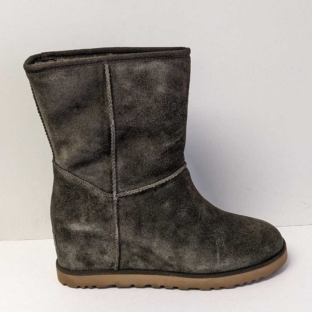 UGG Classic Femme Short Wedge Boots, Slate Suede,… - image 2