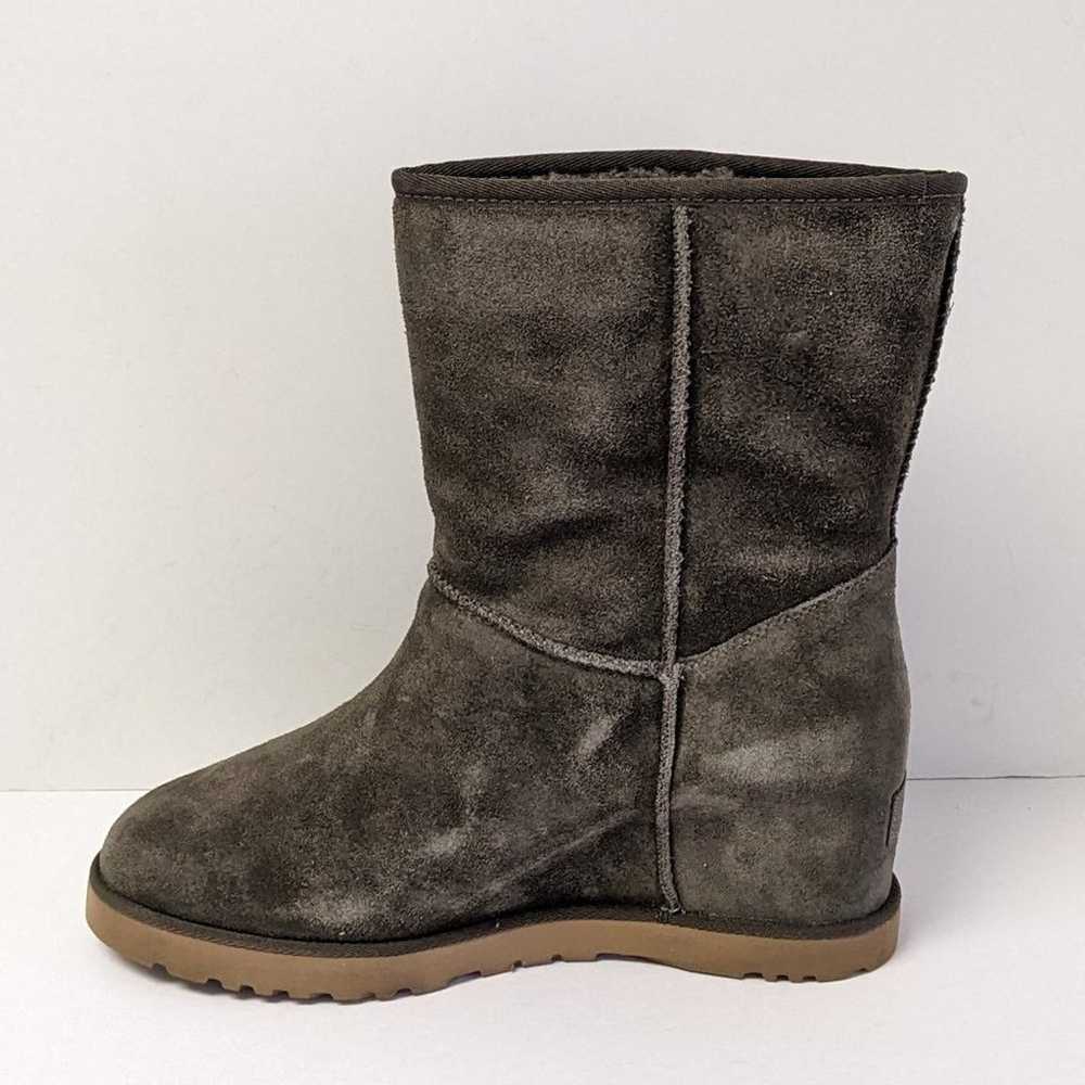 UGG Classic Femme Short Wedge Boots, Slate Suede,… - image 4